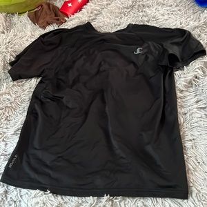 Black Athletic Tee Shirt